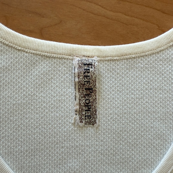 Free People Crafty Cuff Thermal in Cream (Size S) - Picture 6 of 8